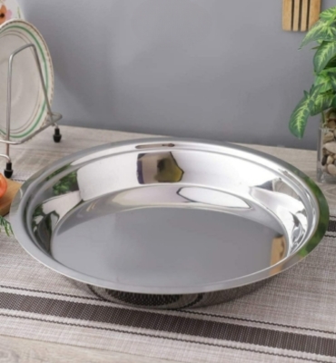 5 Piece Stainless Steel Dinner Set